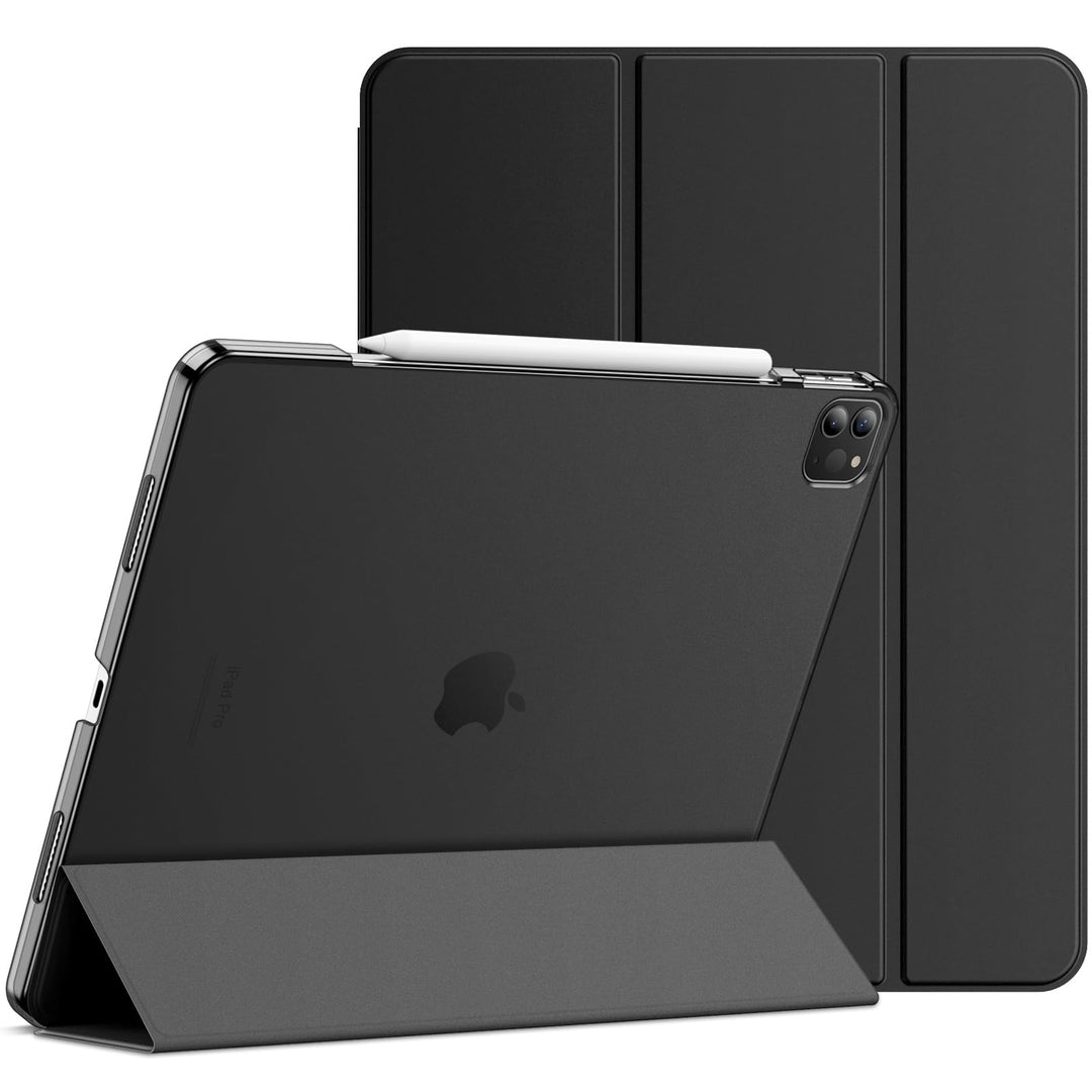 JETech Hülle für iPad Pro 12,9 Zoll (6./5. Generation, Modell 2022/2021), Unterstützung Pencil Aufla