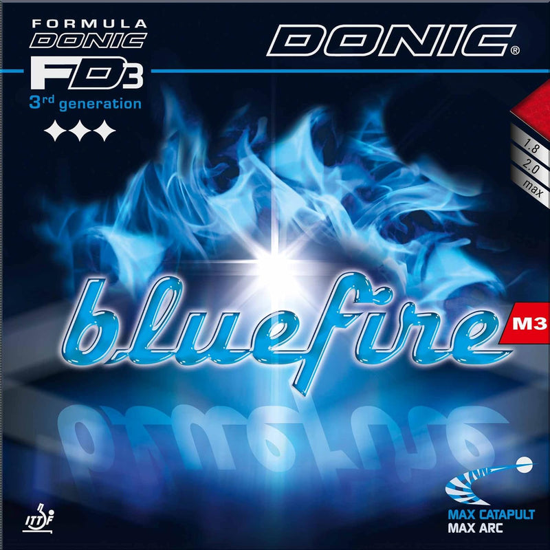 DONIC Belag Bluefire M3 2,0 mm, rot 2,0 mm, rot, 2,0 mm, rot 2,0 mm, rot