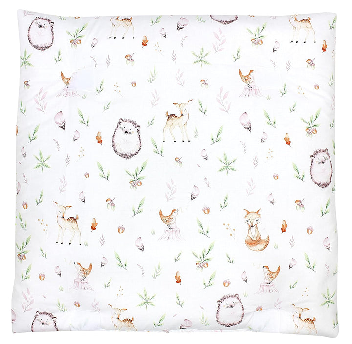 TupTam Baby Wickelauflage inkl. 2 Frotteebezügen ANK019, Farbe: Lichtung/Rehe, Grösse: 70 x 50 cm, 7