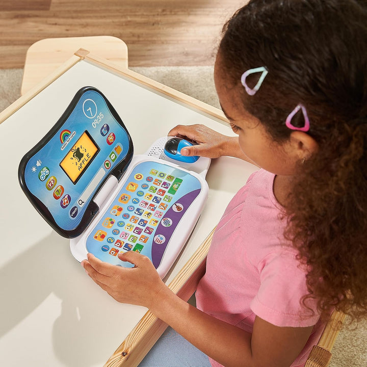 VTech Mein Vorschul-Laptop 2.0 – Lerncomputer zum Entdecken von Zahlen, Formen, Logik u. v. m. – Für