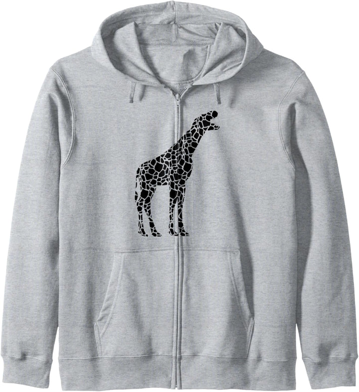 Giraffe Dinosaurier lustige Giraffe mit Dinokopf lustige Giraffe Kapuzenjacke