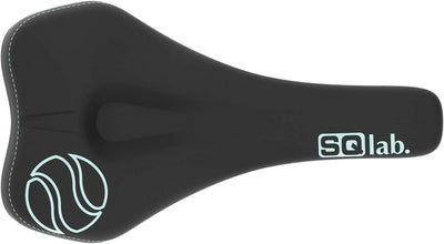 SQlab Sattel 611 Ergowave Active Endless Summer Ed. S-Tube 12 cm Schwarz-Türkis, 12 cm Schwarz-Türki