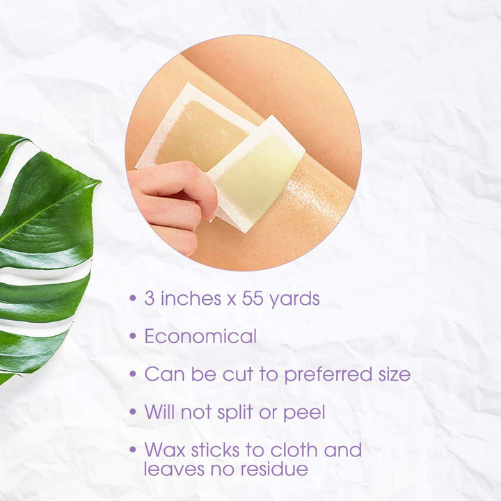 Satin Smooth Vlies-Wachstuchrolle für Frauen, 1 Rolle