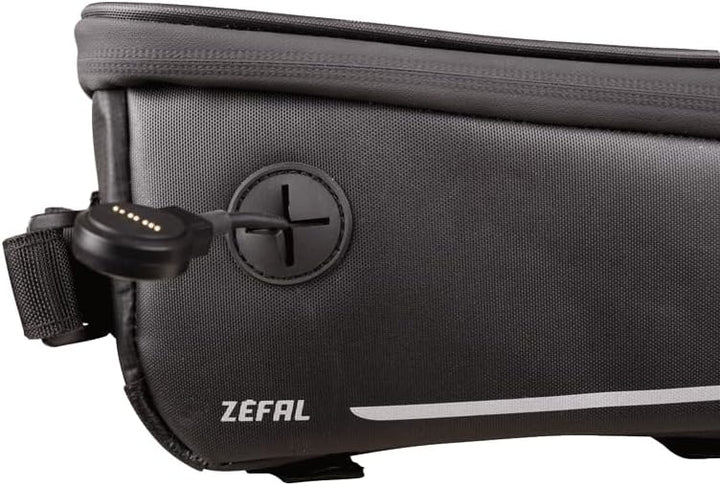 ZEFAL Console Pack T1 - Rahmentasche mit integrierter Smartphone-Halterung - schwarz, 185x90x95mm, 0