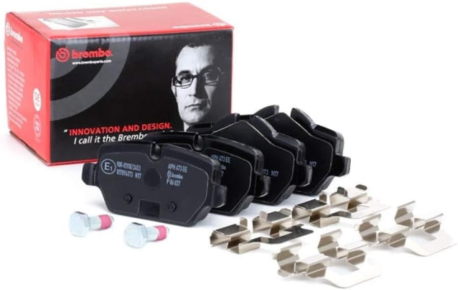 Brembo P 06 037 Bremsbelagsatz, Scheibenbremse - (4-teilig)