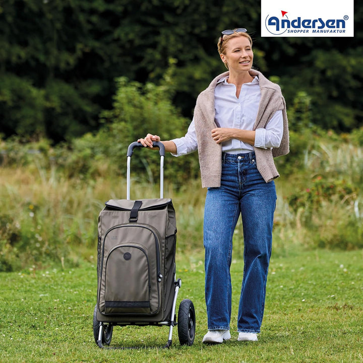 ANDERSEN Einkaufstrolley - Royal Shopper Hydro 3.0 Oliv, Oliv