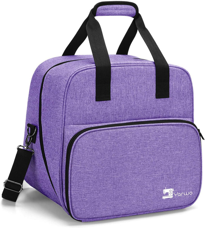 Yarwo Overlocktasche mit Grosser Öffnung, Cover-/ Overlock Transpot/Aufbewahrungstasche für meiste g