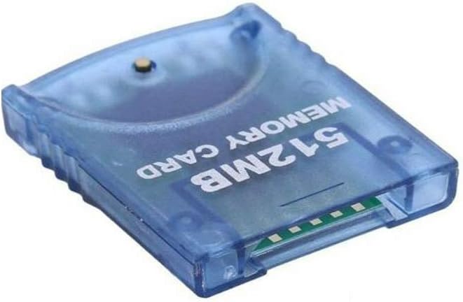 512M Speicherkarte Memory Card Mit Hoher Kapazität mit Schutzhülle Kompatibel für Wii NGC Konsole