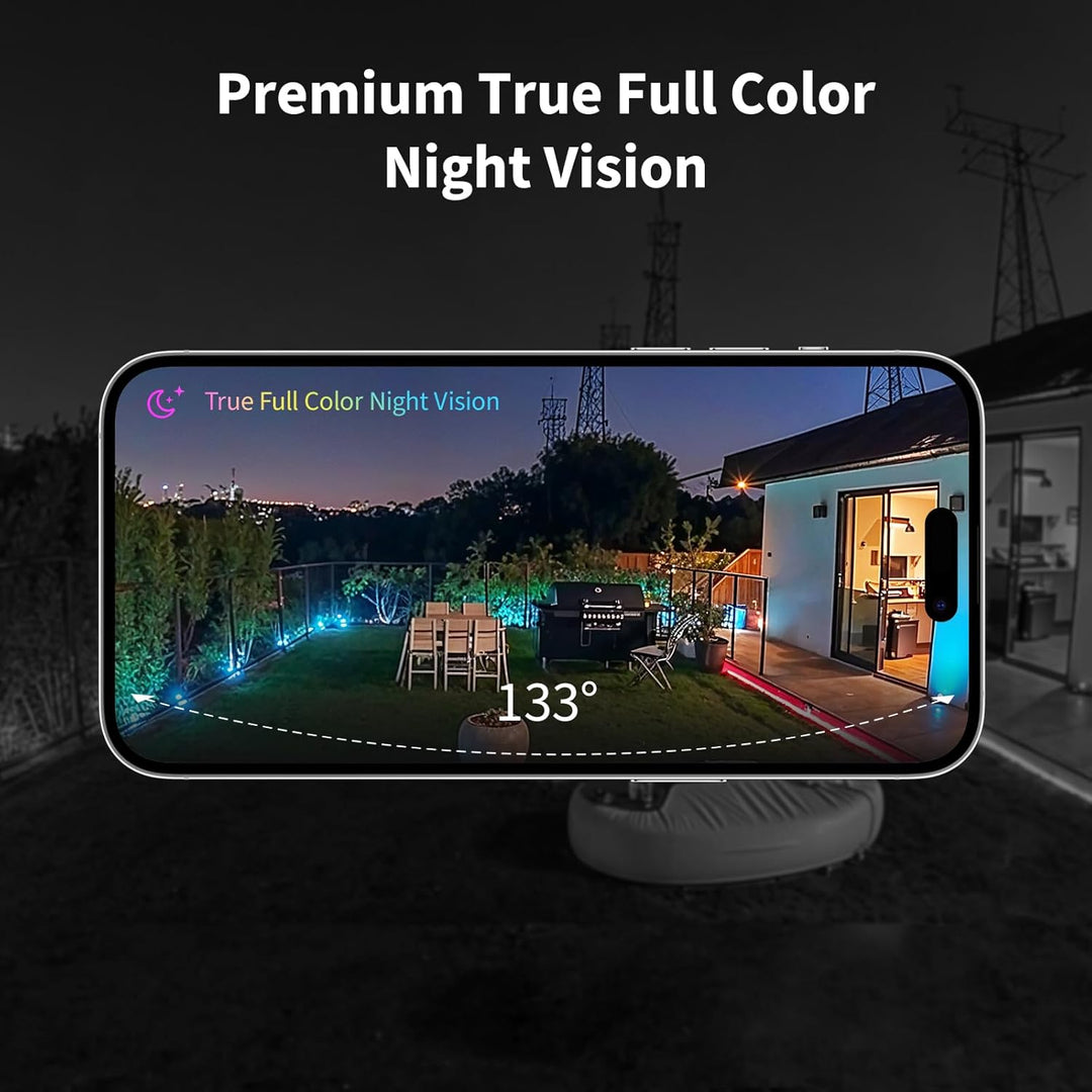 Aqara 4MP Kamera-Hub G5 Pro WLAN, Echtfarbe Nachtsicht Überwachungskamera Aussen, 2,4/5GHz, HomeKit