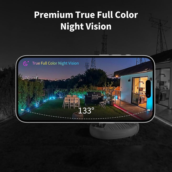 Aqara 4MP Kamera-Hub G5 Pro WLAN, Echtfarbe Nachtsicht Überwachungskamera Aussen, 2,4/5GHz, HomeKit