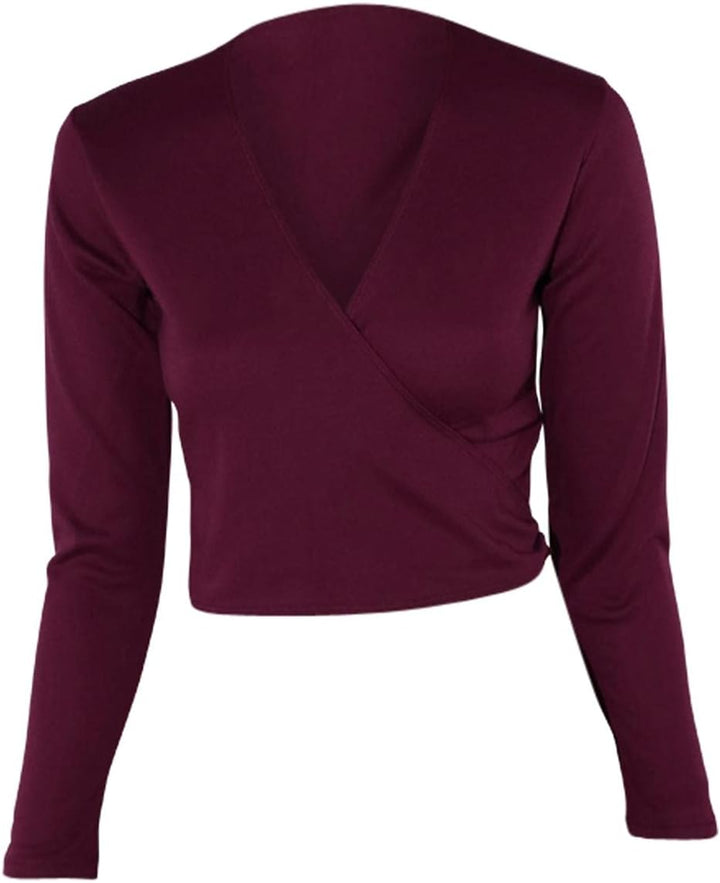 Intermezzo Mädchen Ballett Wickeljacke 6544 Jecru Ml - Made in Spain 6 Granatapfel, 6 Granatapfel