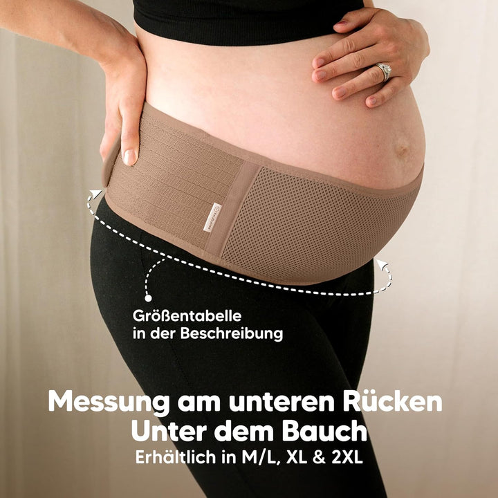 KeaBabies Bauchgurt Schwangerschaft - Weicher und atmungsaktiver schwangerschaftsgürtel - Bauchband