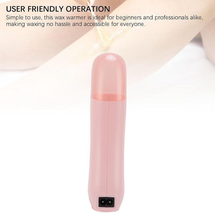 BRRNOO Roll-Wachs-Maschine, Roll-on-Enthaarungsheizung, 40 W, Gleichmässige Erwärmung, Haarentfernun