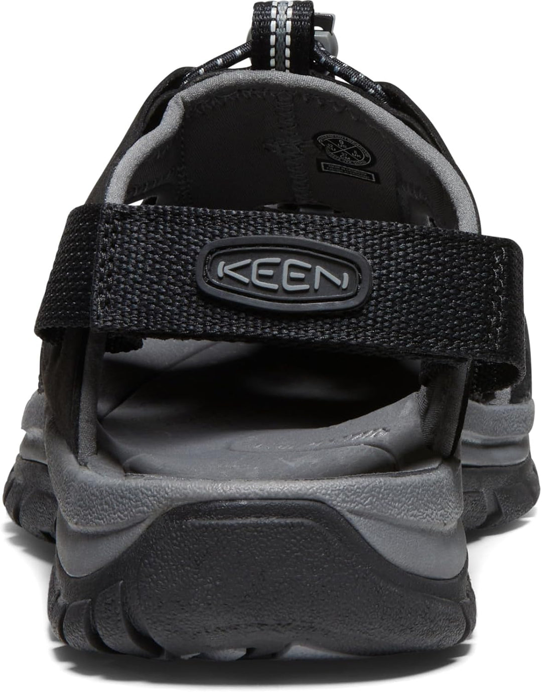 KEEN Clearwater CNX Herren Sandalen, Black Steel Grey