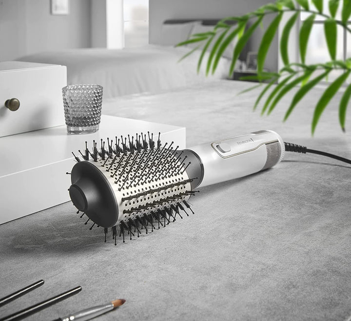Remington Warmluftbürste Ionen Hydraluxe 2in1: Haartrockner & Volumenbürste (1200 Watt, Hydracare Te