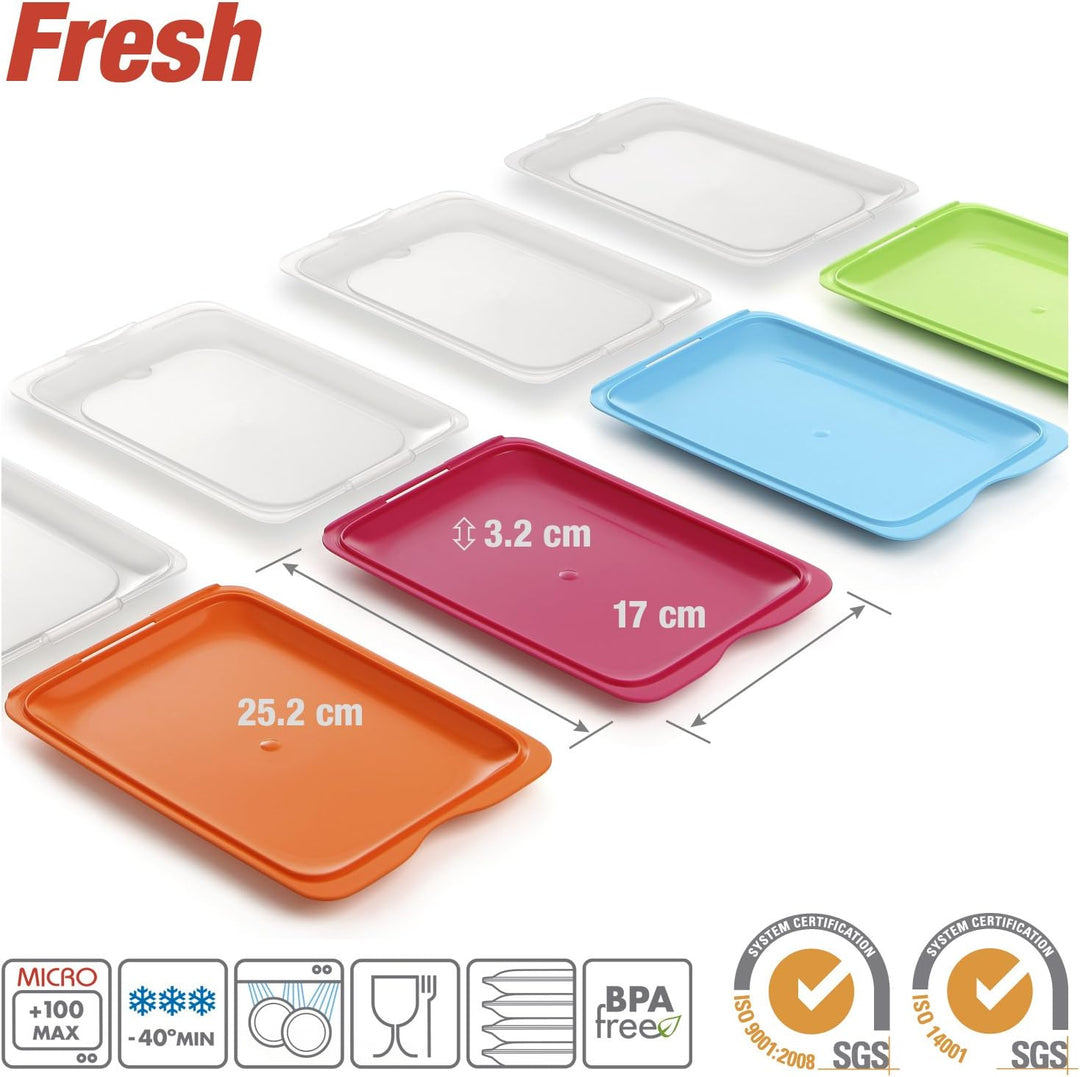 TATAY Fresh System - Hochwertige Aufschnitt-Boxen, Frischhaltedose für Aufschnitt. Optimale Aufbewah
