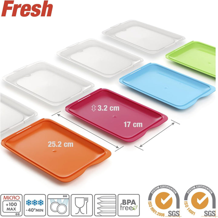 TATAY Fresh System - Hochwertige Aufschnitt-Boxen, Frischhaltedose für Aufschnitt. Optimale Aufbewah