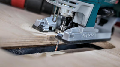 Bosch 5x Stichsägeblatt T 101 AOF Clean for Hard Wood (für Laminat, Kurvenschnitt, Professional Zube