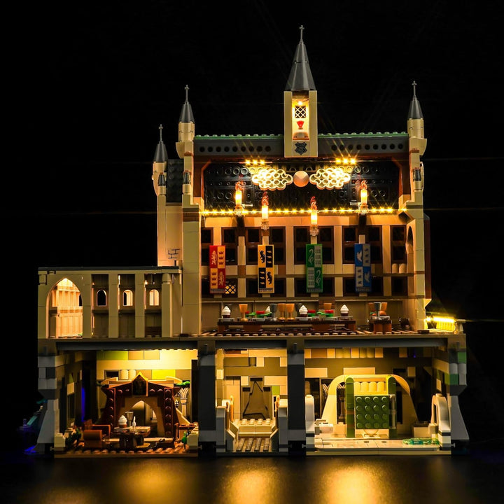 BrickBling Led Licht Set Kompatibel mit Lego 76435 Harry Potter Hogwarts Castle: The Great Hall (Kei