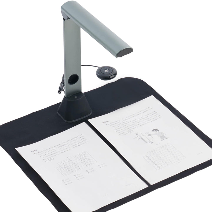 Scanner Dokumentenscanner A3 Scanner: 17 MP mit OCR für 130 Sprachen USB Dokumentenkamera mit 4 LED