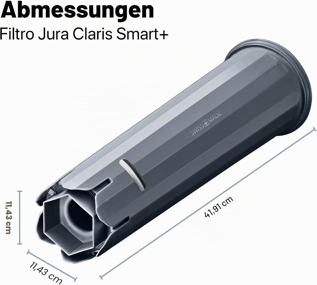 5 Stück Jura Claris Smart Wasserfilter, 5 Filter, 71793 5 Grau, 5 Grau