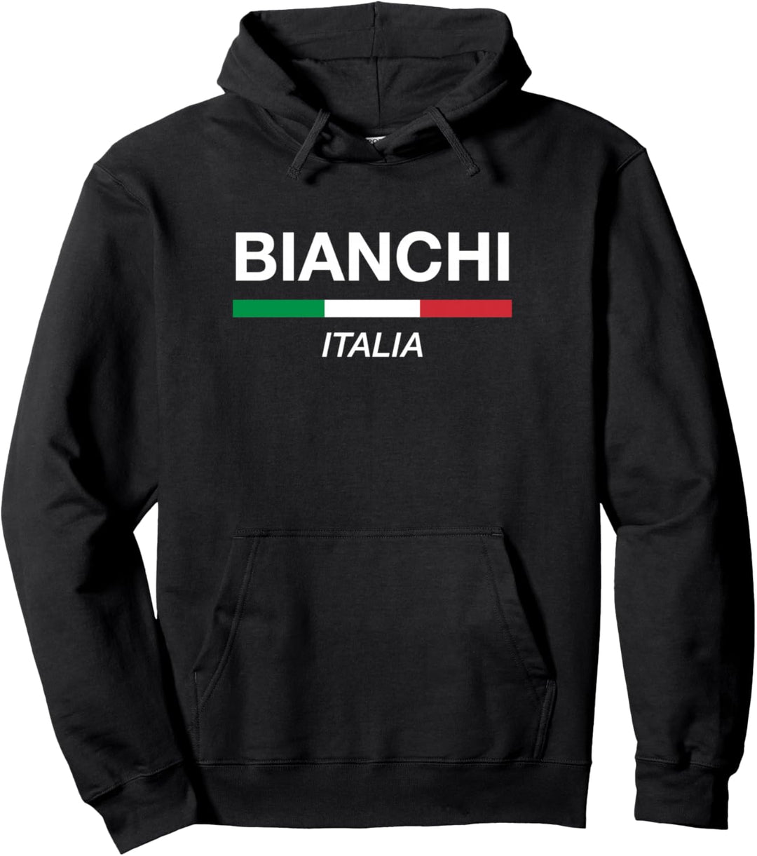 Bianchi Italienischer Name Italien Flagge Italia Familiennachname Pullover Hoodie