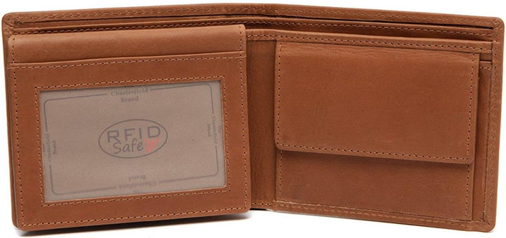 The Chesterfield Brand Wax Pull Up Orleans Geldbörse RFID Leder 11 cm