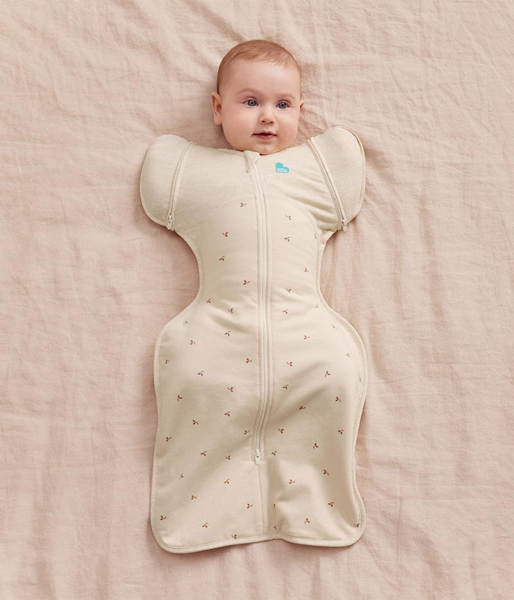Love To Dream Swaddle UP Übergangspucksack, Baby-Schlafsack, Ganzjahres-Baumwollfleece, hilft Baby s
