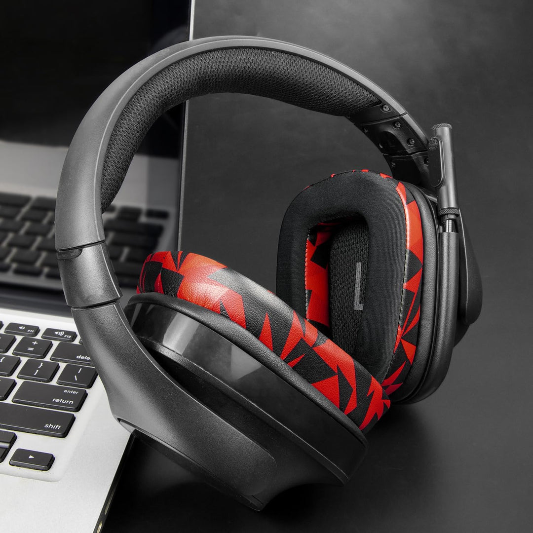 SOULWIT Kühlgel Ersatzpolster Ersatz Ohrpolster für Logitech G35 G930 G933 G933S G935 G633 G633S G63