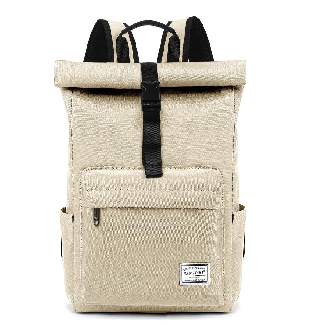 TANTOMI Rucksack Damen Herren, Rucksack Laptop Tasche 15,6 Zoll, Laptop Rucksack Damen Herren weit ö