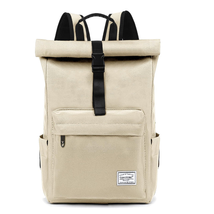 TANTOMI Rucksack Damen Herren, Rucksack Laptop Tasche 15,6 Zoll, Laptop Rucksack Damen Herren weit ö