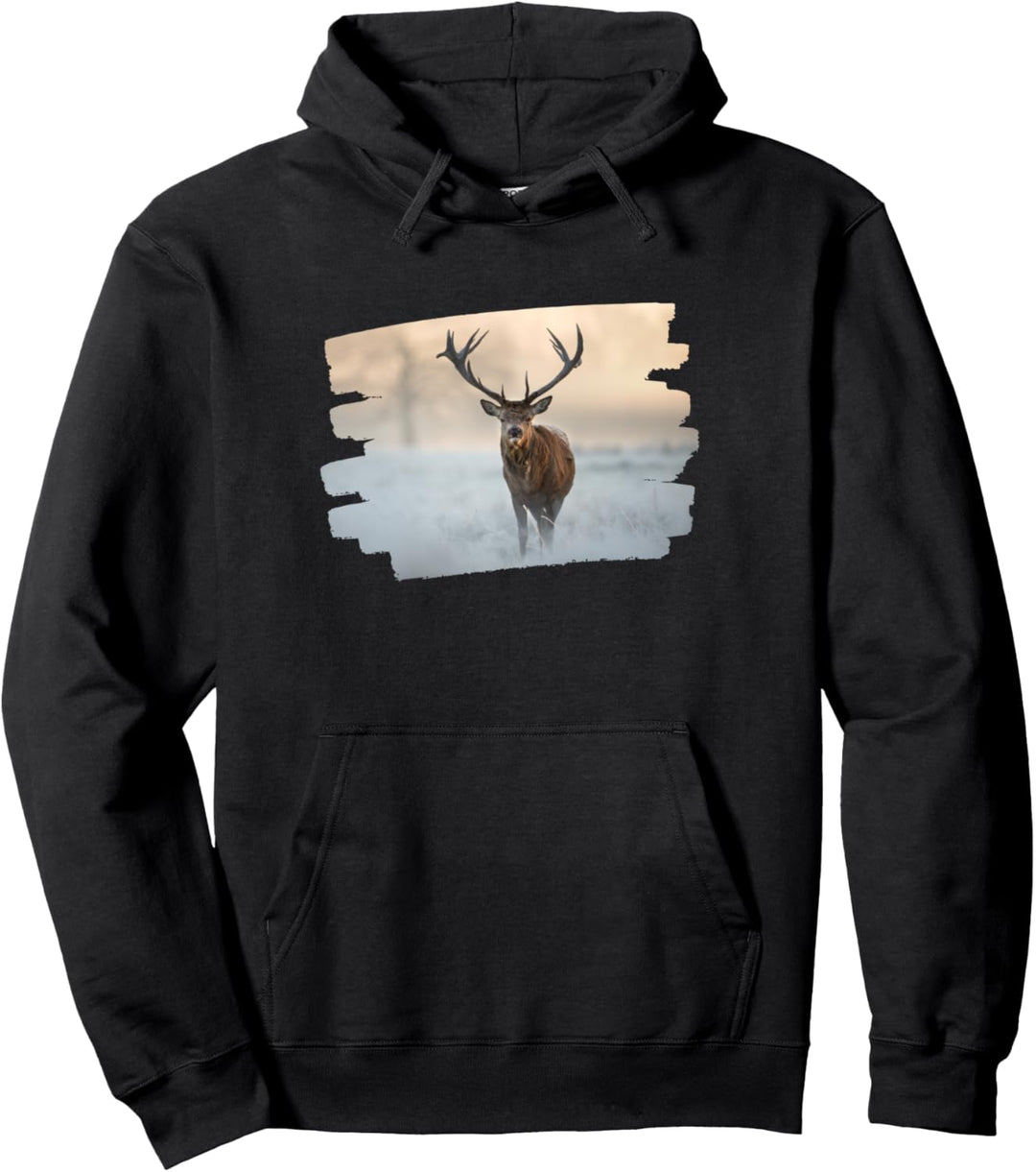 Rothirsch Pullover Hoodie