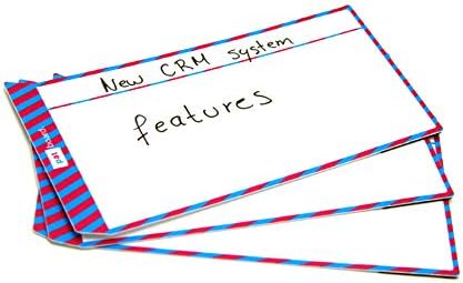 PATboard Scrum Board und Kanban Tafel STORYcards Magnetisch - 16 Magnetische Userstory Karten