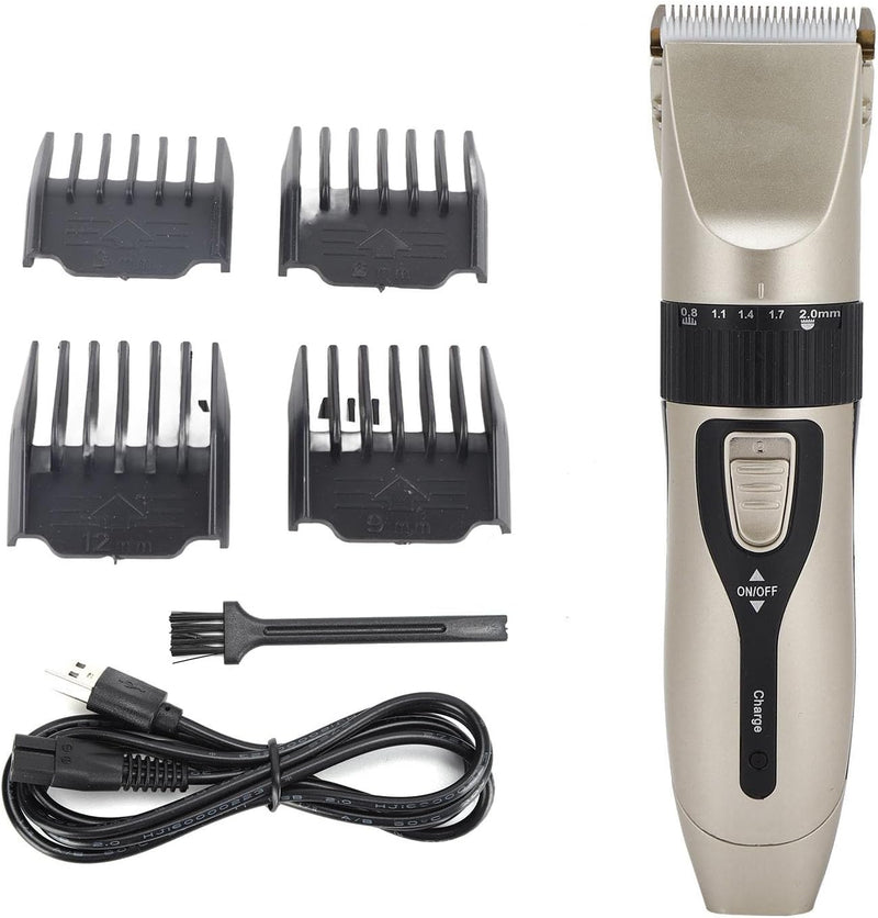 Zerodis Pet Dog Haarschneider, Pet Electric Hair Trimmer Katzenhaarentferner Professioneller Hundeha