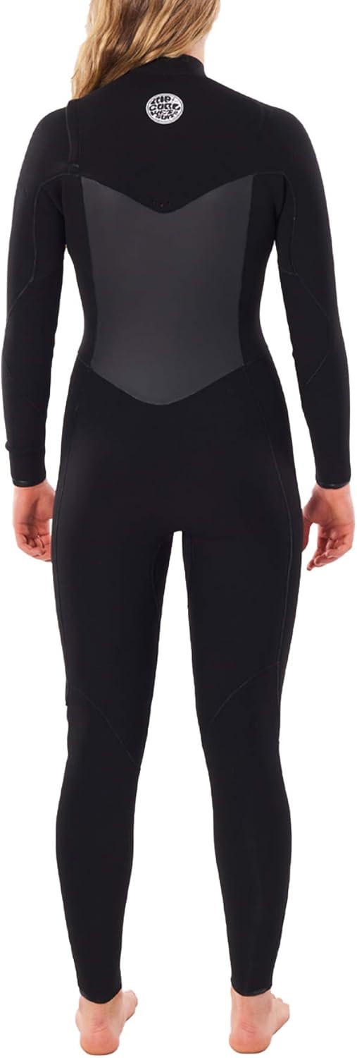 Rip Curl Womens FLASHBOMB 5/3 Chest Zip Full Suit 2023 Black 12, 12
