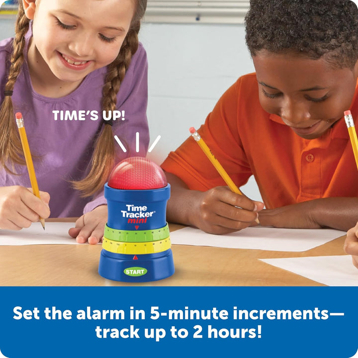 Learning Resources Time Tracker Mini – Visueller Timer für Kinder mit Licht- und Tonsignalen, Lernhi