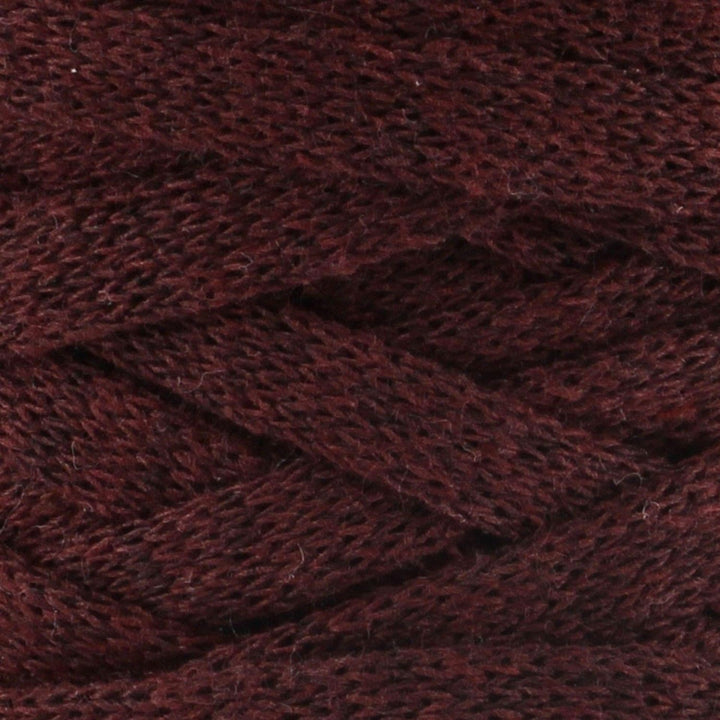 Hoooked Ribbon XL Bändchengarn Sparset aus 4 Rollen Wahl (Maroon Rust), Maroon Rust