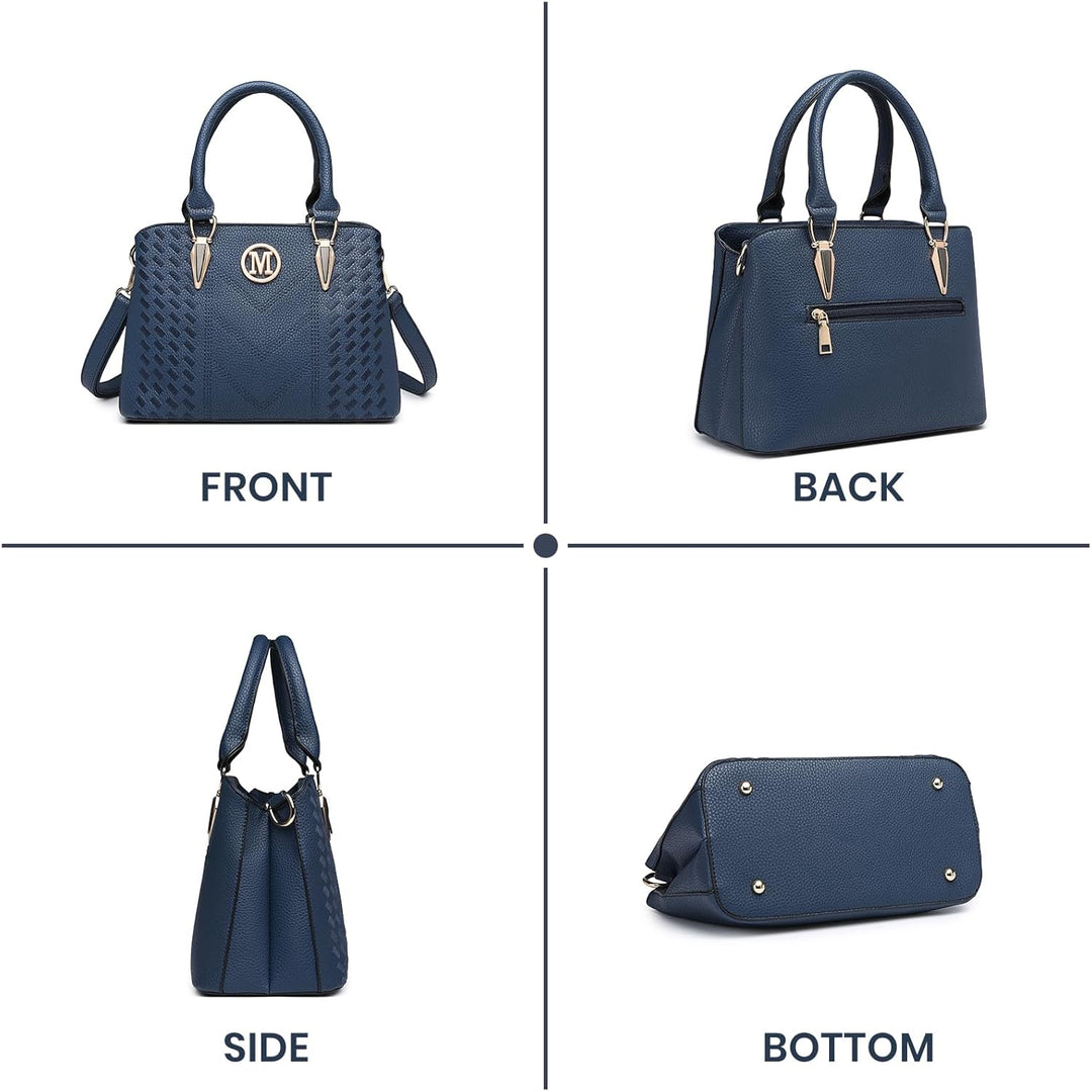 Miss Lulu Handtasche Damen,Handtasche Damen Mittelgross,Tasche Damen,Tasche Damen Mittelgross 1-1 Bl