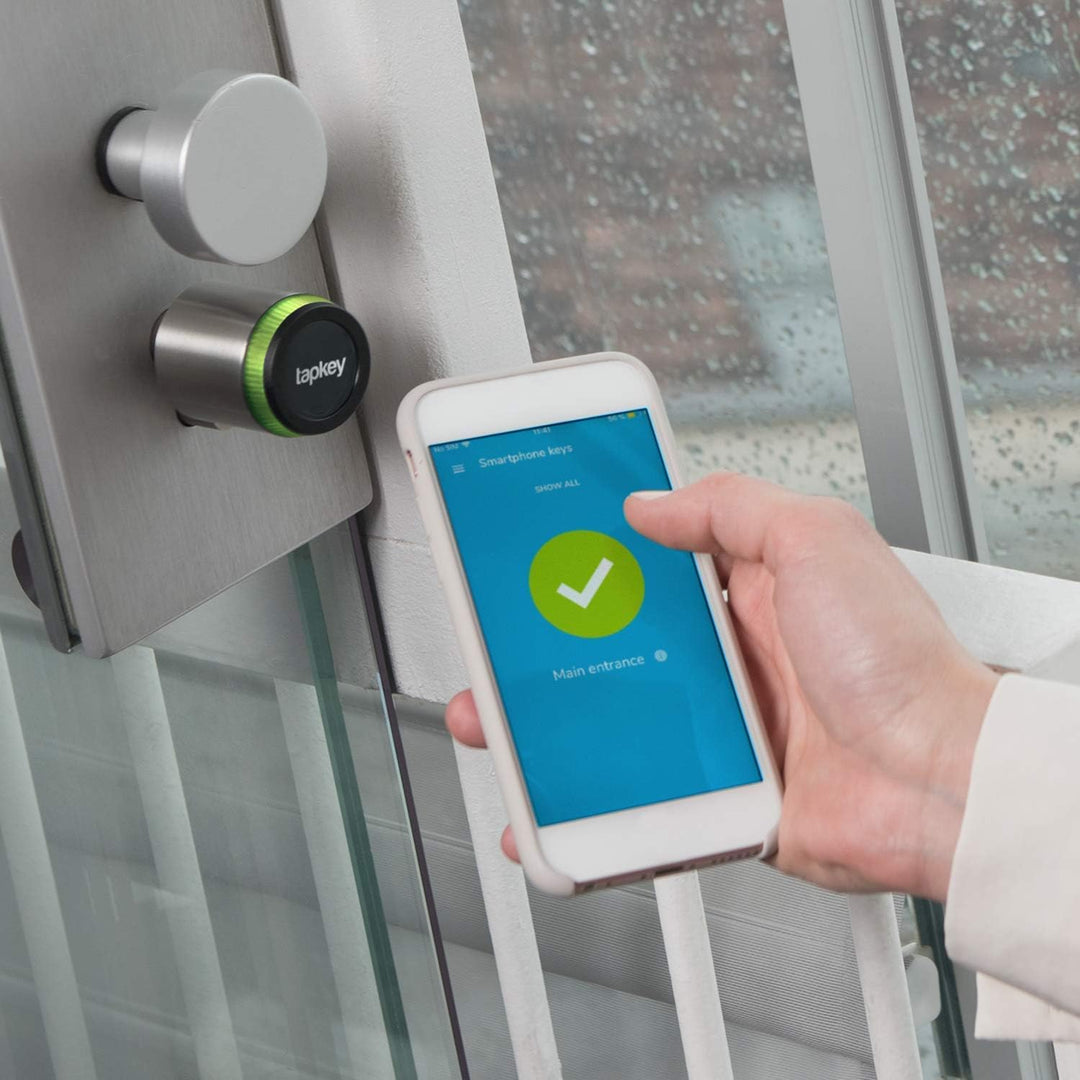 Tapkey Smart Lock: Elektronisches Türschloss | Bluetooth & NFC | Smartphone App | Made in Germany (5