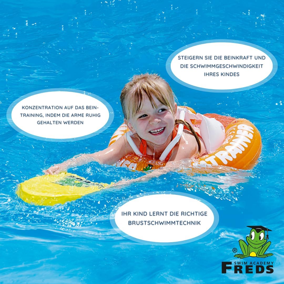 FREDS SWIM ACADEMY - Sets, STR Orange + Schwimmbrett