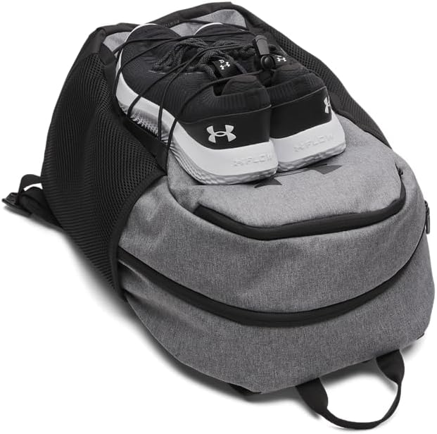 Under Armour Unisex Hustle Sport 6.0 Backpack Rucksack Einheitsgrösse Fits Most Castlerock/Black, Ei