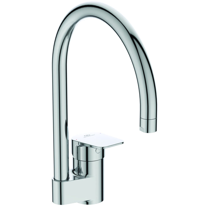 Ideal Standard BD339AA Ceraplan Küchenarmatur hoher Auslauf, Chrom, ohne Handbrause ohne Handbrause