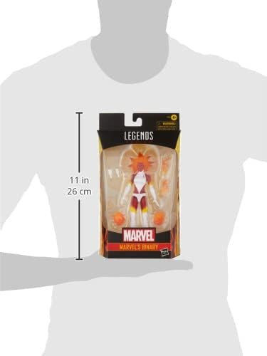 Marvel Legends Series Binary Figur 15 cm Premium Design mit 6 Zubehörteilen RD-RS270107 Farbig