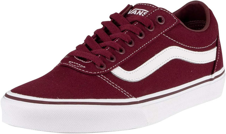 Vans Herren Ward Sneaker 38.5 EU Canvas Port Royale White, 38.5 EU Canvas Port Royale White