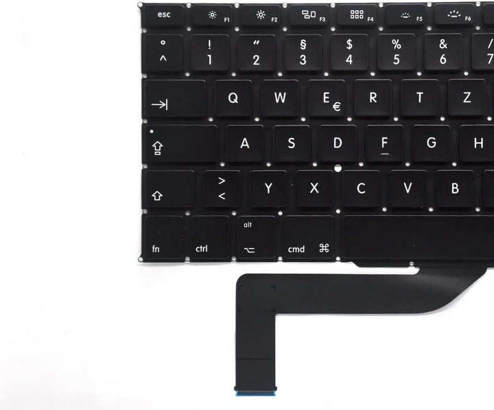 Pardarsey Laptop Tastatur Notebook Keyboard Ersatz Austausch Deutsch QWERTZ DE für MacBook Pro 15" A