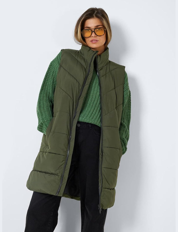 Noisy may Damen Nmdalcon S/L Vest Noos Jacke XS Rosin, XS Rosin