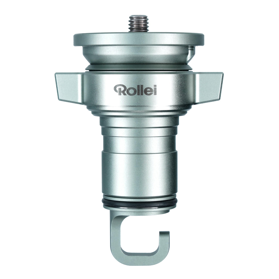 Rollei Nivellieradapter für Lion Rock Pro - Stabil in 360°, flexibel neigbar, bis 20 kg belastbar