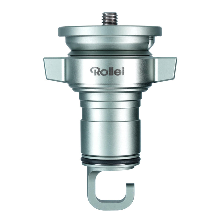 Rollei Nivellieradapter für Lion Rock Pro - Stabil in 360°, flexibel neigbar, bis 20 kg belastbar