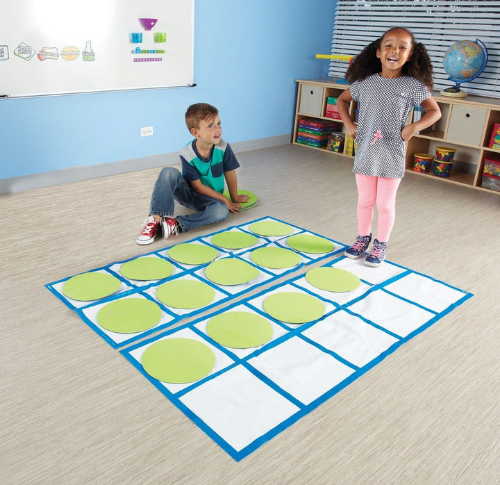 Learning Resources Spielset Zehnerblock-Bodenmatte