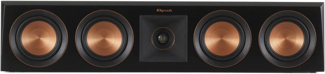 Klipsch Reference Premiere RP-404C II Mittelkanal-Lautsprecher mit flacher Tiefe, versiegeltes Desig